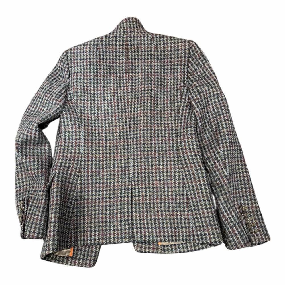 J. Crew Women's Houndstooth Blazer 100% Wool - Picture 8 of 8